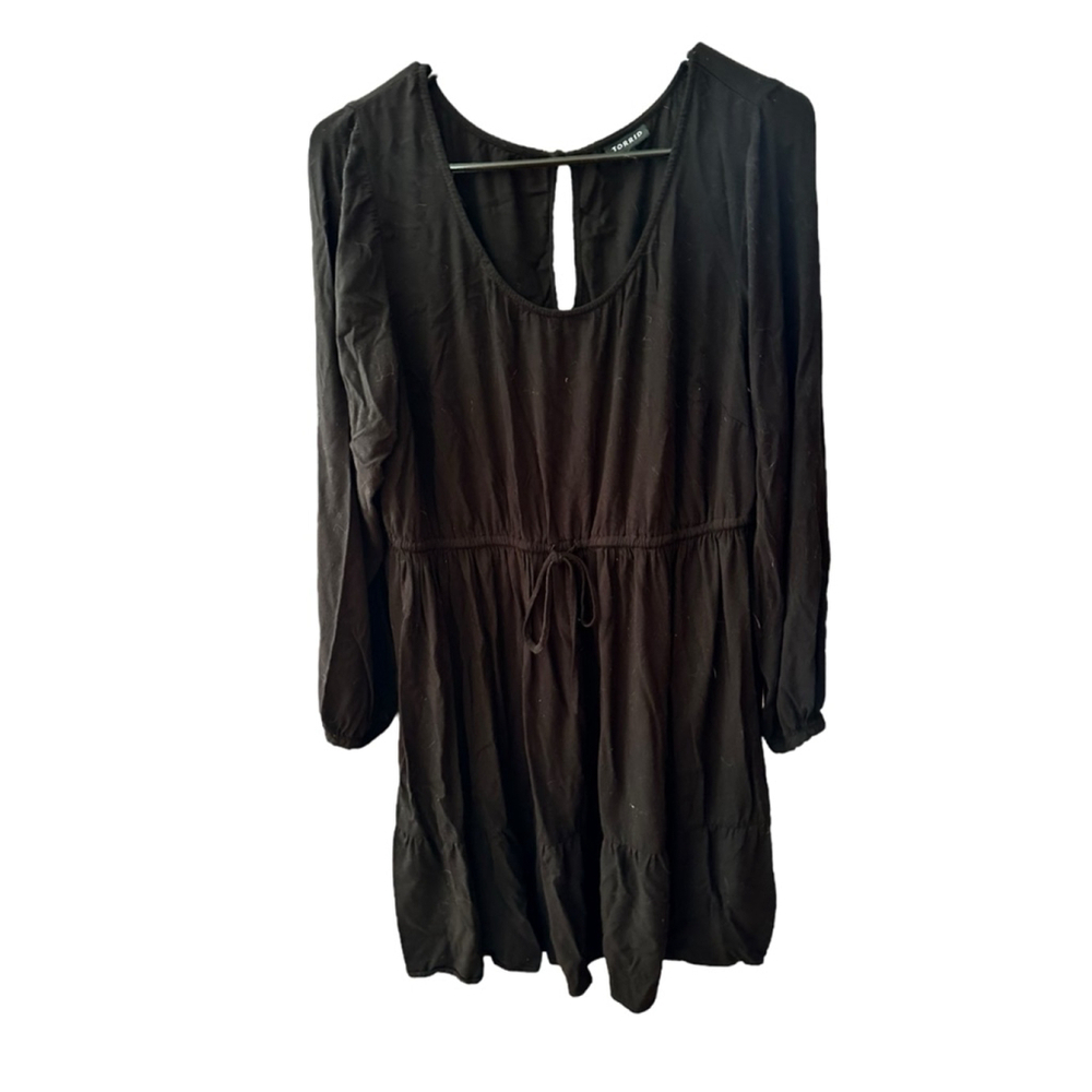 Torrid Mini Challis Skater Dress Plus Size 1X - Picture 5 of 14